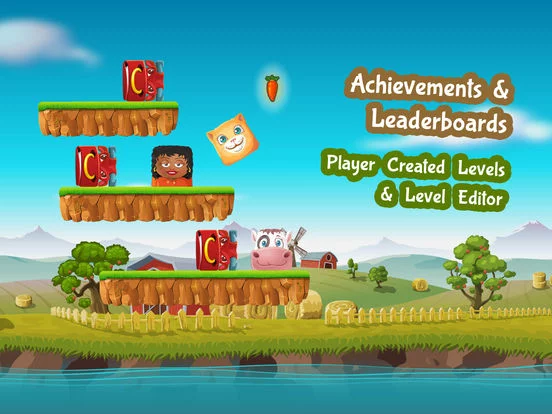 Изображение игры: Square Borne Farm Free - Fun Physics for Everyone!
