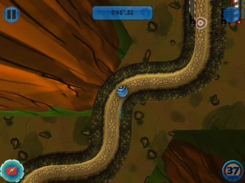 Изображение игры: Mad O Ball 3D Zero