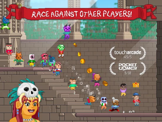 Изображение игры: ReRunners: Race for the World