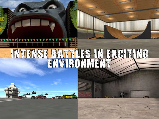 Изображение игры: Extreme Gear: Demolition Arena