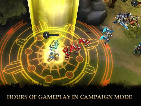 Изображение игры: Legendary Heroes - offline MOBA