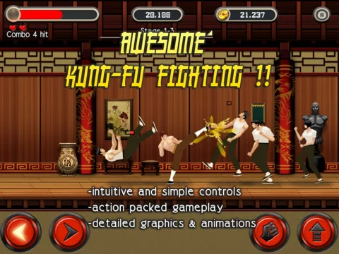 Изображение игры: KungFu Quest - The Jade Tower