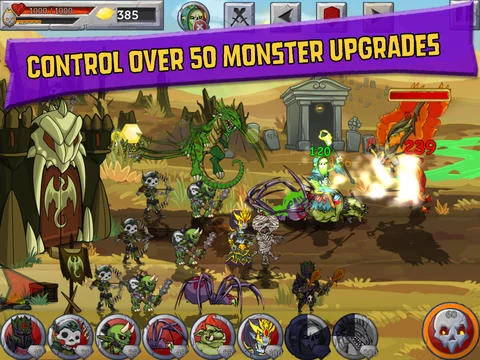 Изображение игры: Monster Wars