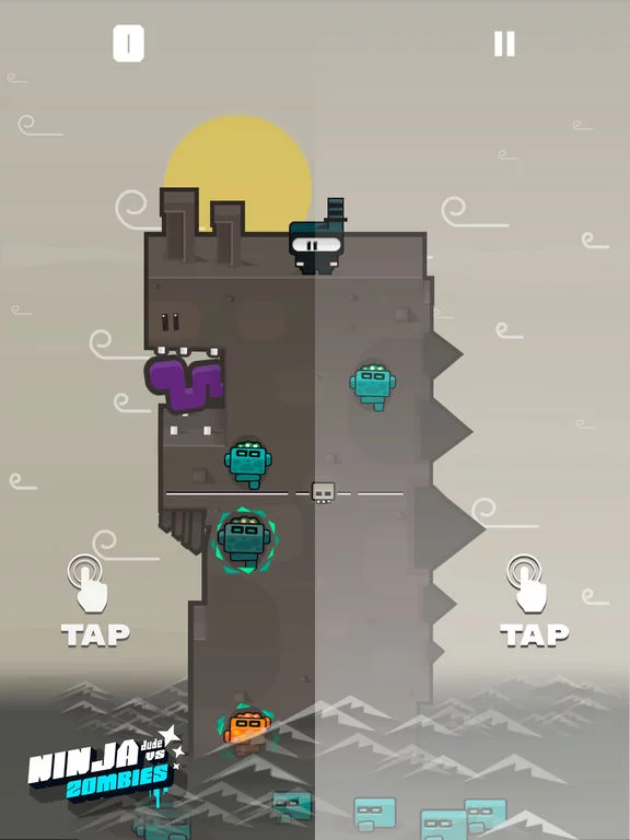 Изображение игры: Ninja Dude vs Zombies - endless tap 'n' slash zombie arcade game