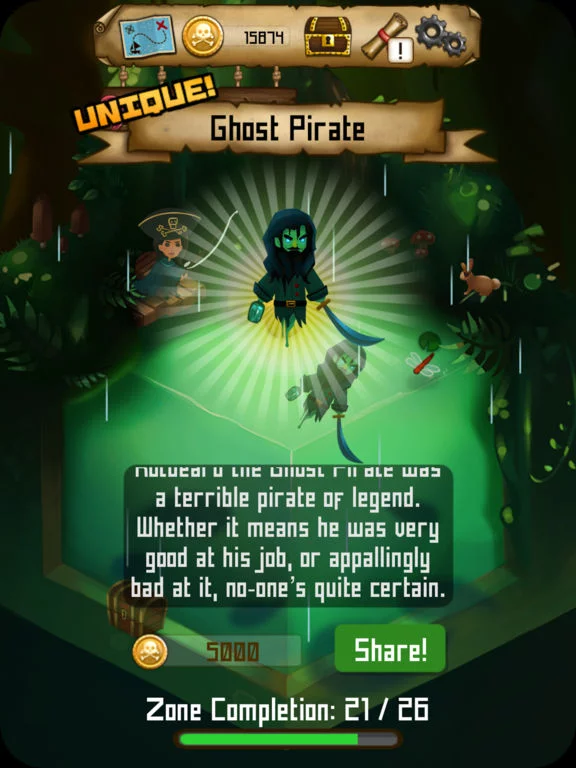 Изображение игры: Rule with an Iron Fish: A Pirate Fishing RPG