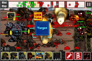 Изображение игры: 2012 Zombies vs Aliens