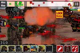Изображение игры: 2012 Zombies vs Aliens