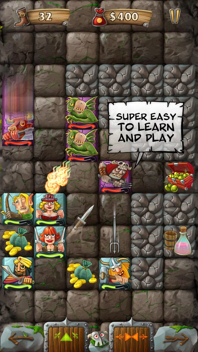 Изображение игры: Rune Raiders