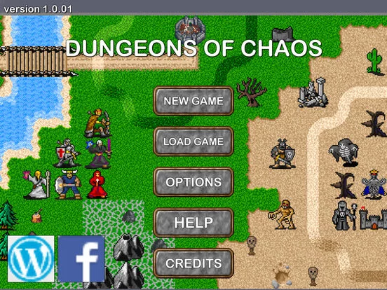 Изображение игры: Dungeons of Chaos UNITY EDITION