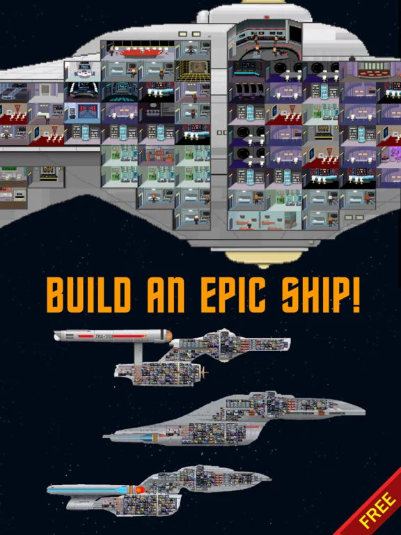 Изображение игры: Star Trek Trexels