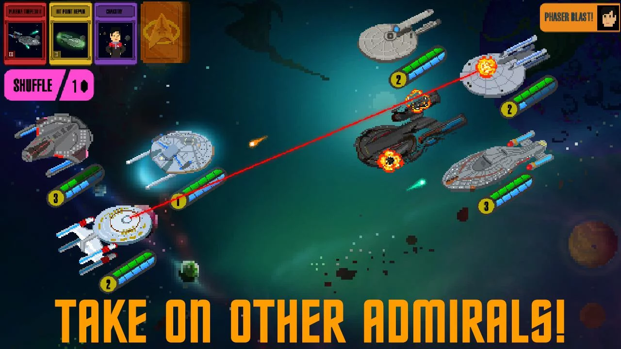 Изображение игры: Star Trek Trexels