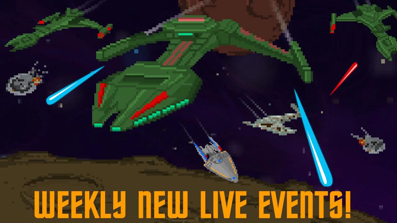 Изображение игры: Star Trek Trexels