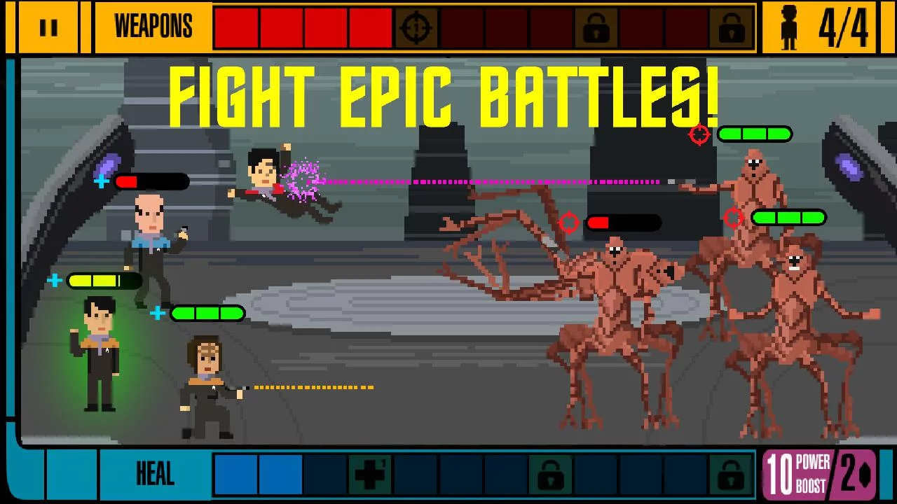 Изображение игры: Star Trek Trexels