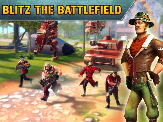 Изображение игры: Blitz Brigade - Multiplayer shooting action!