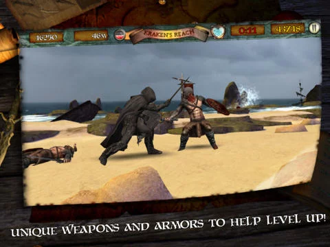 Изображение игры: Infinite Warrior