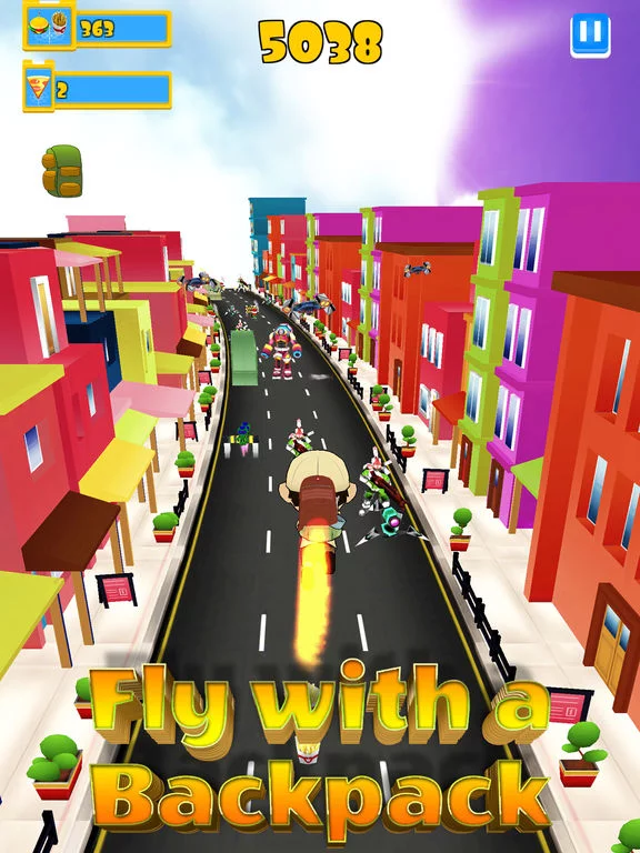 Изображение игры: Robot Clash Run - Fun Endless Runner Arcade Game!