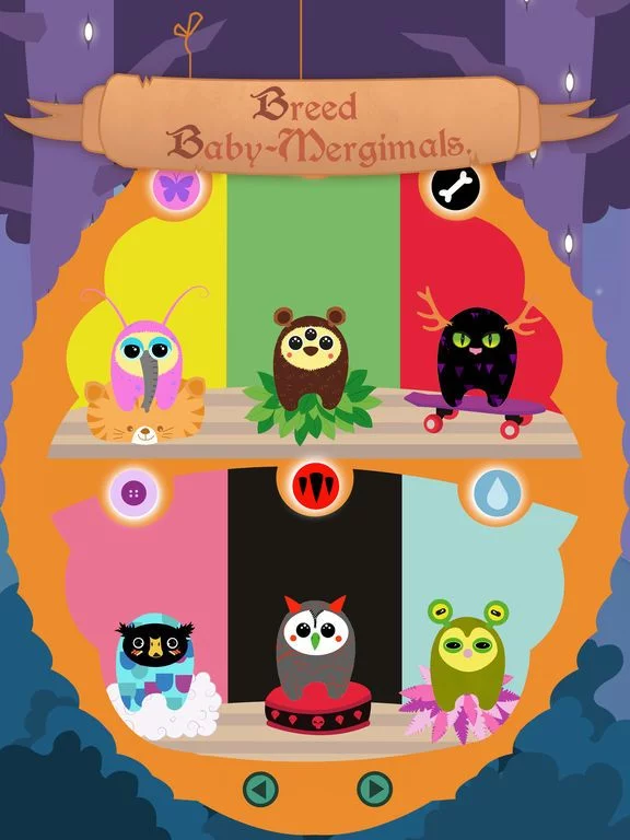 Изображение игры: Mergimals