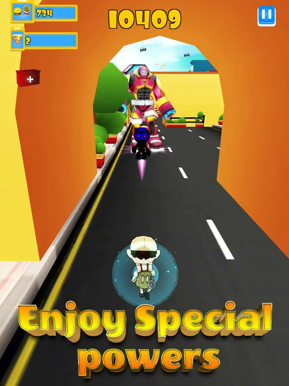 Изображение игры: Robot Clash Run - Fun Endless Runner Arcade Game!