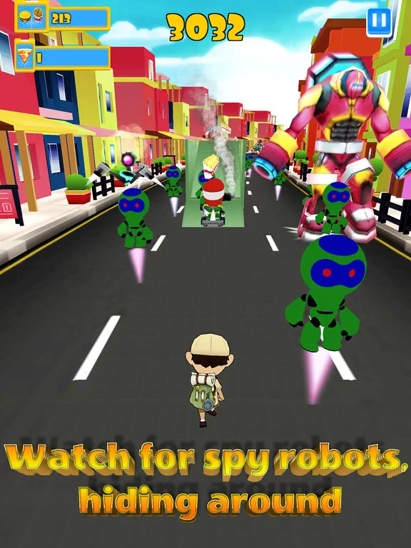Изображение игры: Robot Clash Run - Fun Endless Runner Arcade Game!
