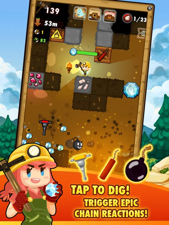 Изображение игры: Pocket Mine 2