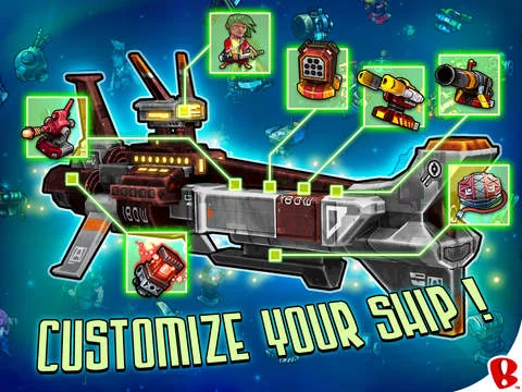 Изображение игры: PlunderNauts