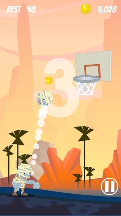 Изображение игры: Zombie Ball.