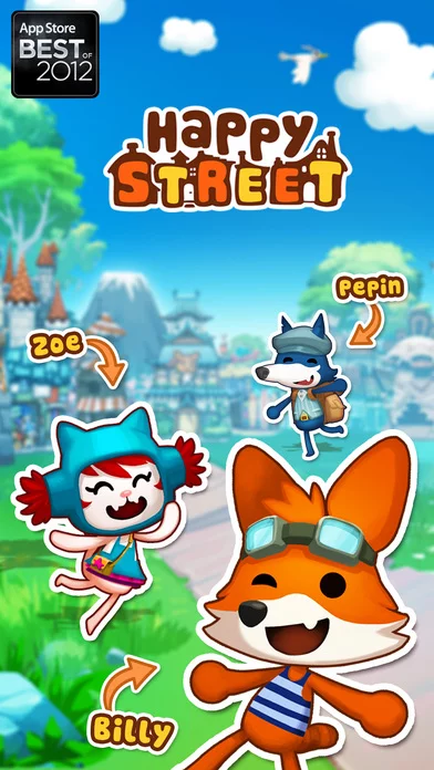 Изображение игры: Happy Street - Free Town Building with Animals