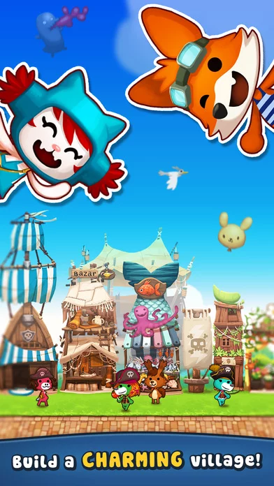 Изображение игры: Happy Street - Free Town Building with Animals