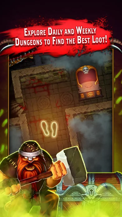 Изображение игры: Finder's Keep: The Dungeon-Crawling, Monster-Battling, Loot-Collecting RPG!