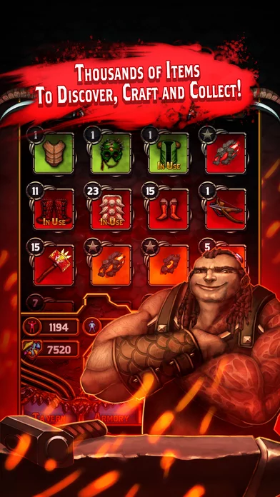 Изображение игры: Finder's Keep: The Dungeon-Crawling, Monster-Battling, Loot-Collecting RPG!