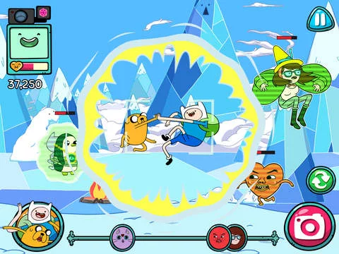 Изображение игры: BMO Snaps - Adventure Time Photo Game