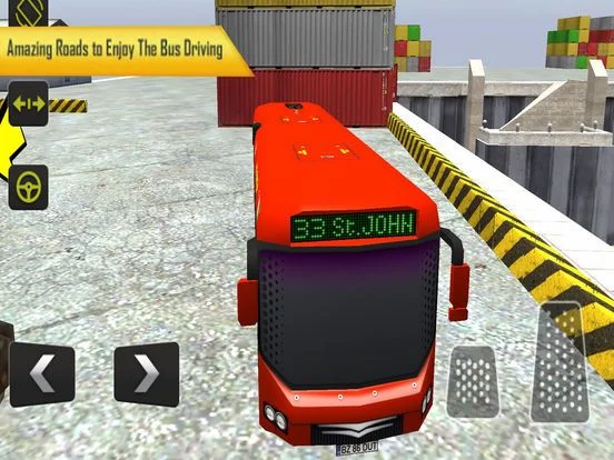 Изображение игры: Bus City Driving