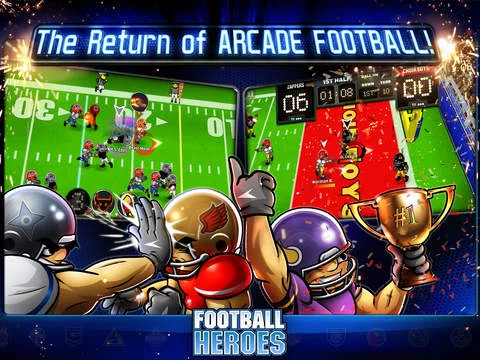 Изображение игры: Football Heroes 2015