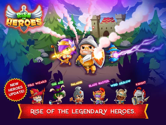 Изображение игры: Rise of Heroes
