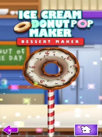 Изображение игры: Awesome Ice Cream Donut Cake Pop Dessert Maker