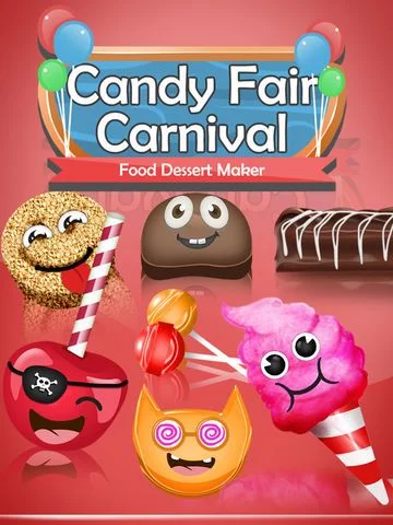 Изображение игры: Awesome Candy Fair Carnival Sweet Food Dessert Maker