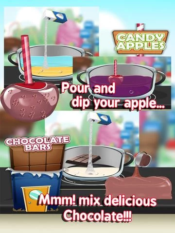 Изображение игры: Awesome Candy Fair Carnival Sweet Food Dessert Maker