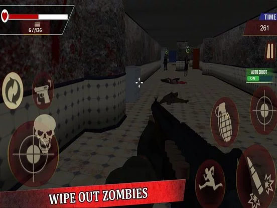 Изображение игры: Zombie Battle: Survival Shooti