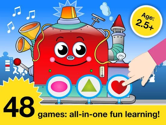 Изображение игры: Kindergarten Learning Games.
