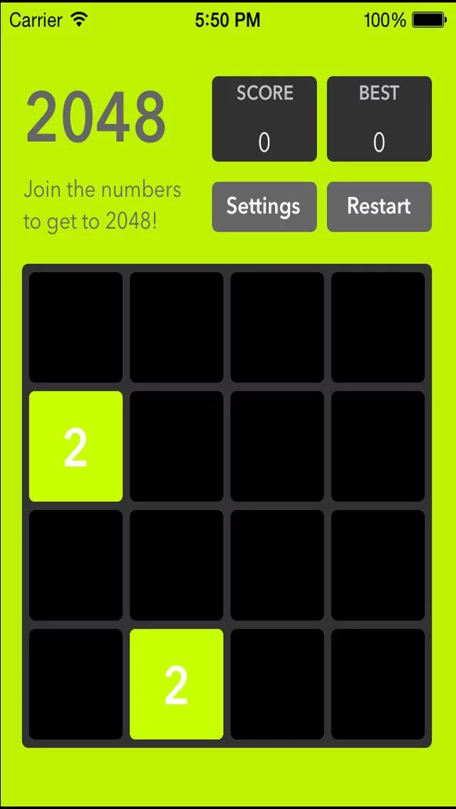 Изображение игры: RETRO 2048 EDITION