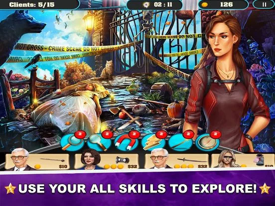 Изображение игры: Hidden Object Murder Mystery Adventure Games