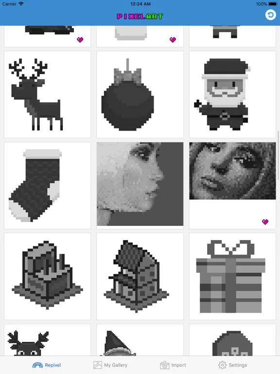 Изображение игры: Pixel Art - Tap Number Picture