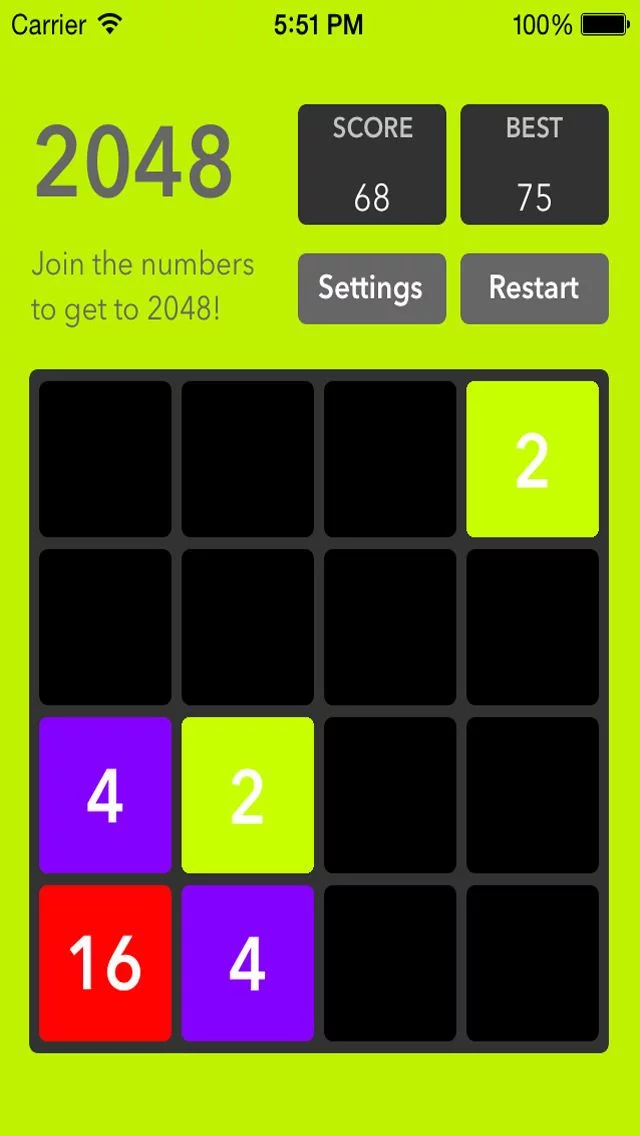 Изображение игры: RETRO 2048 EDITION
