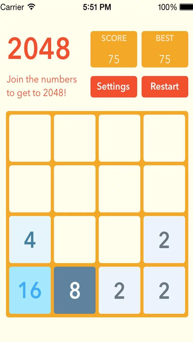 Изображение игры: RETRO 2048 EDITION