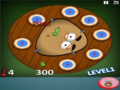 Изображение игры: Potato Dart