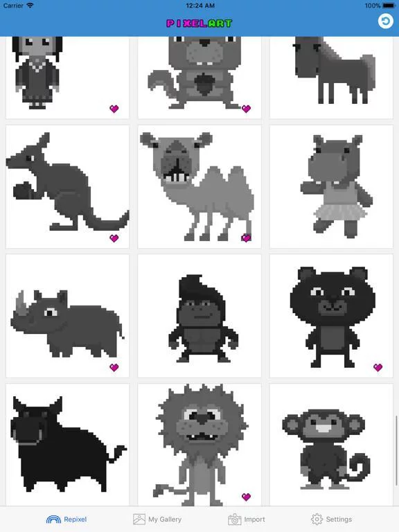 Изображение игры: Pixel Art - Tap Number Picture