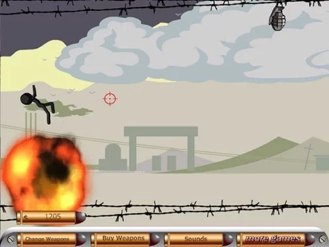 Изображение игры: Kill the Stickman