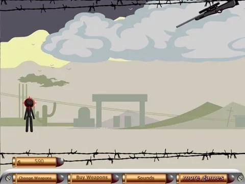 Изображение игры: Kill the Stickman