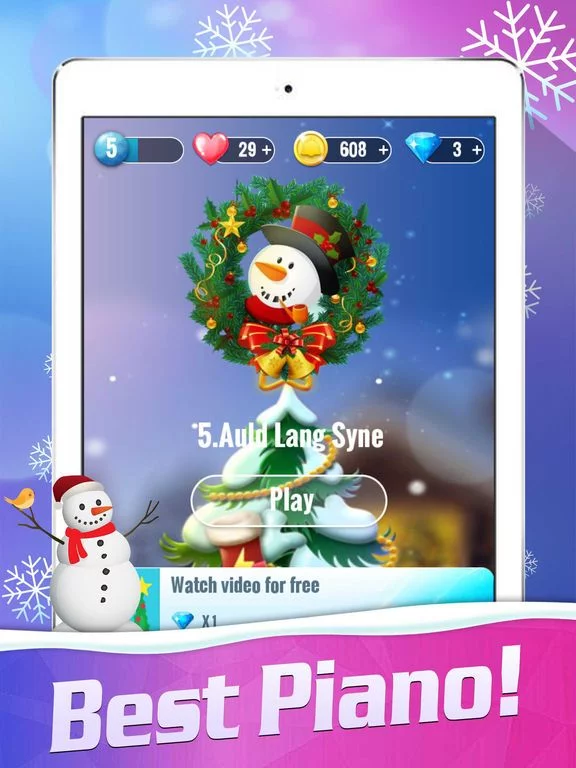 Изображение игры: Piano Magic Tiles 2: Christmas