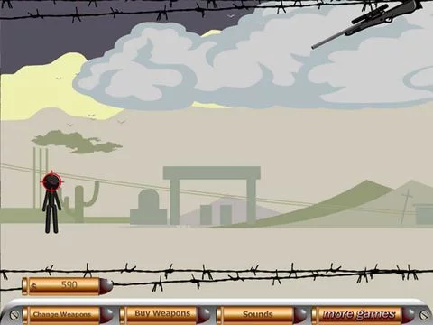 Изображение игры: Kill the Stickman